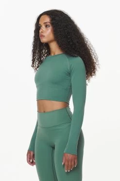 Bow Longsleeve Garden Green -Pegador® PGDR BUILD TO LAST E COMMERCE WMNS 153510846 1