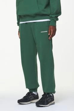 Logo Heavy Sweat Jogger Vintage Washed British Green -Pegador® PGDR BUILD TO LAST PANTS MENS0130