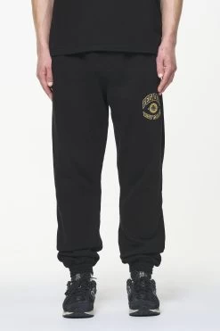 Smith Heavy Sweat Pants Vintage Washed Onyx Black