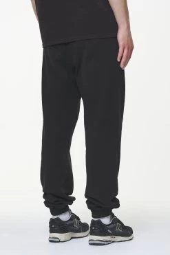 Smith Heavy Sweat Pants Vintage Washed Onyx Black -Pegador® PGDR BUILD TO LAST PANTS MENS0375