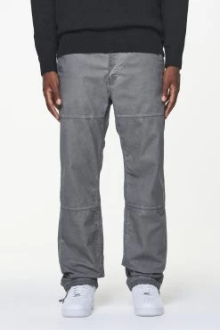 Wollam Worker Pants Faded Dark Grey
