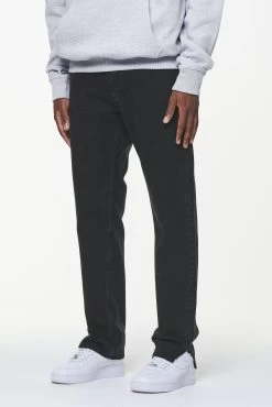 Withy Distressed Ankle Jeans Washed Black