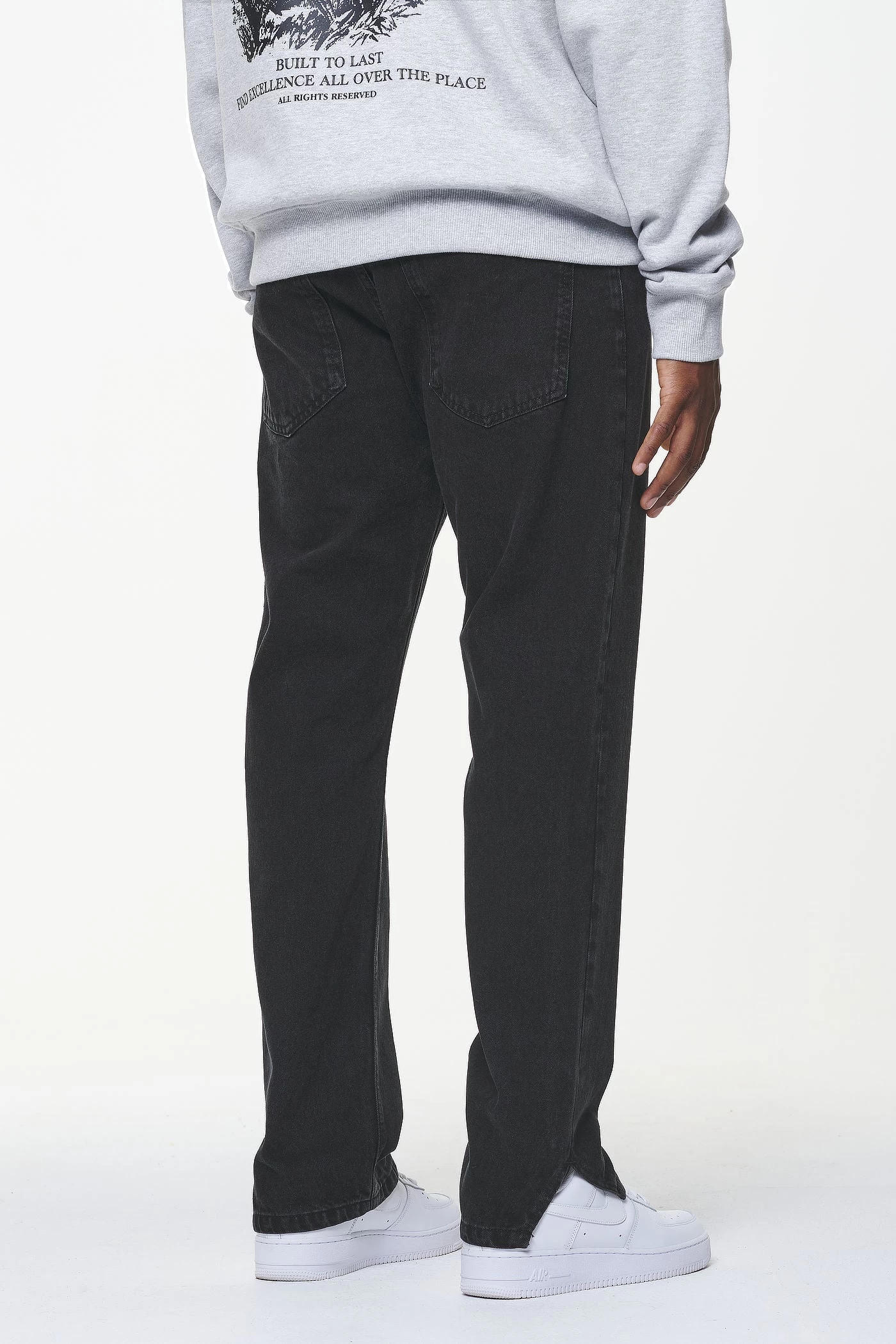 Withy Distressed Ankle Jeans Washed Black 6 Withy Distressed Ankle Jeans Washed Black - Image 4