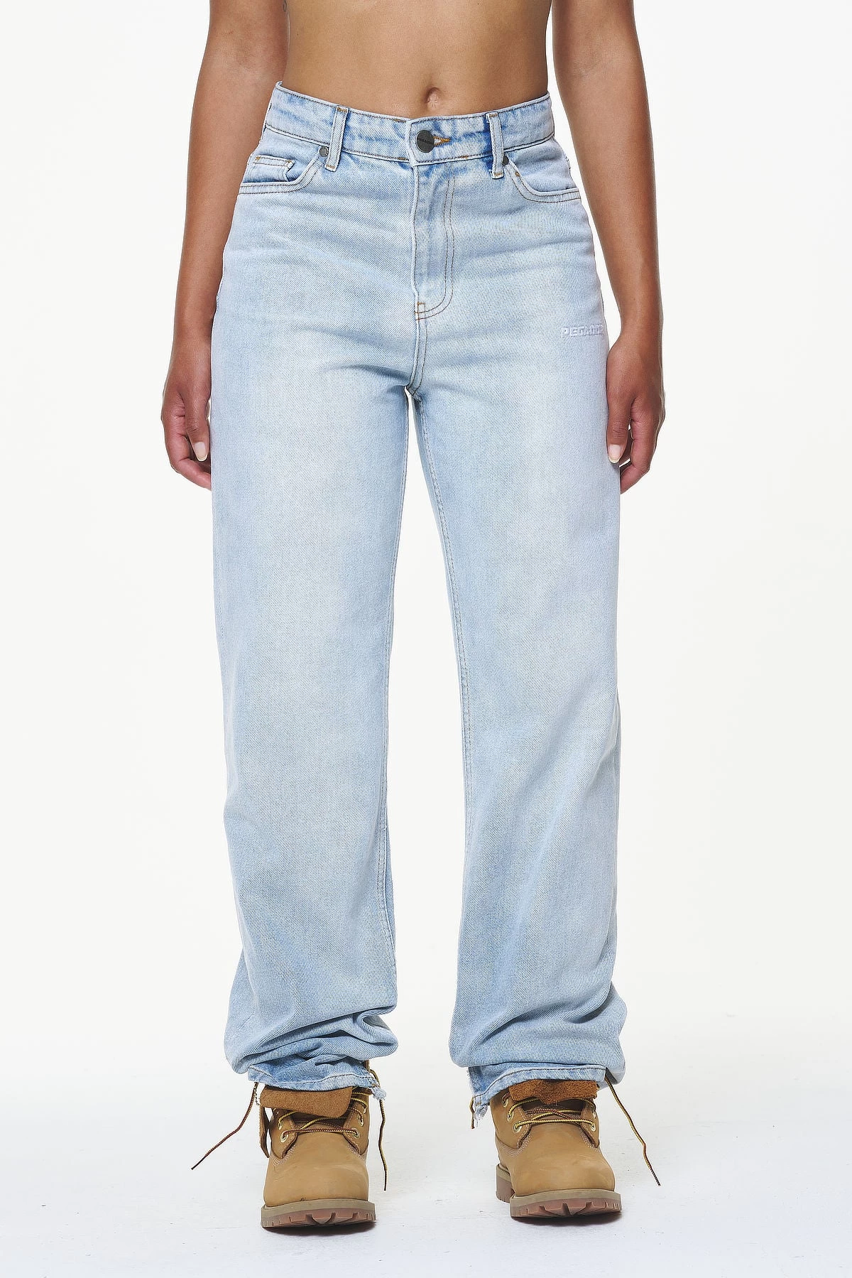 Terrance Wide Jeans Washed Light Blue 5 Terrance Wide Jeans Washed Light Blue - Image 3