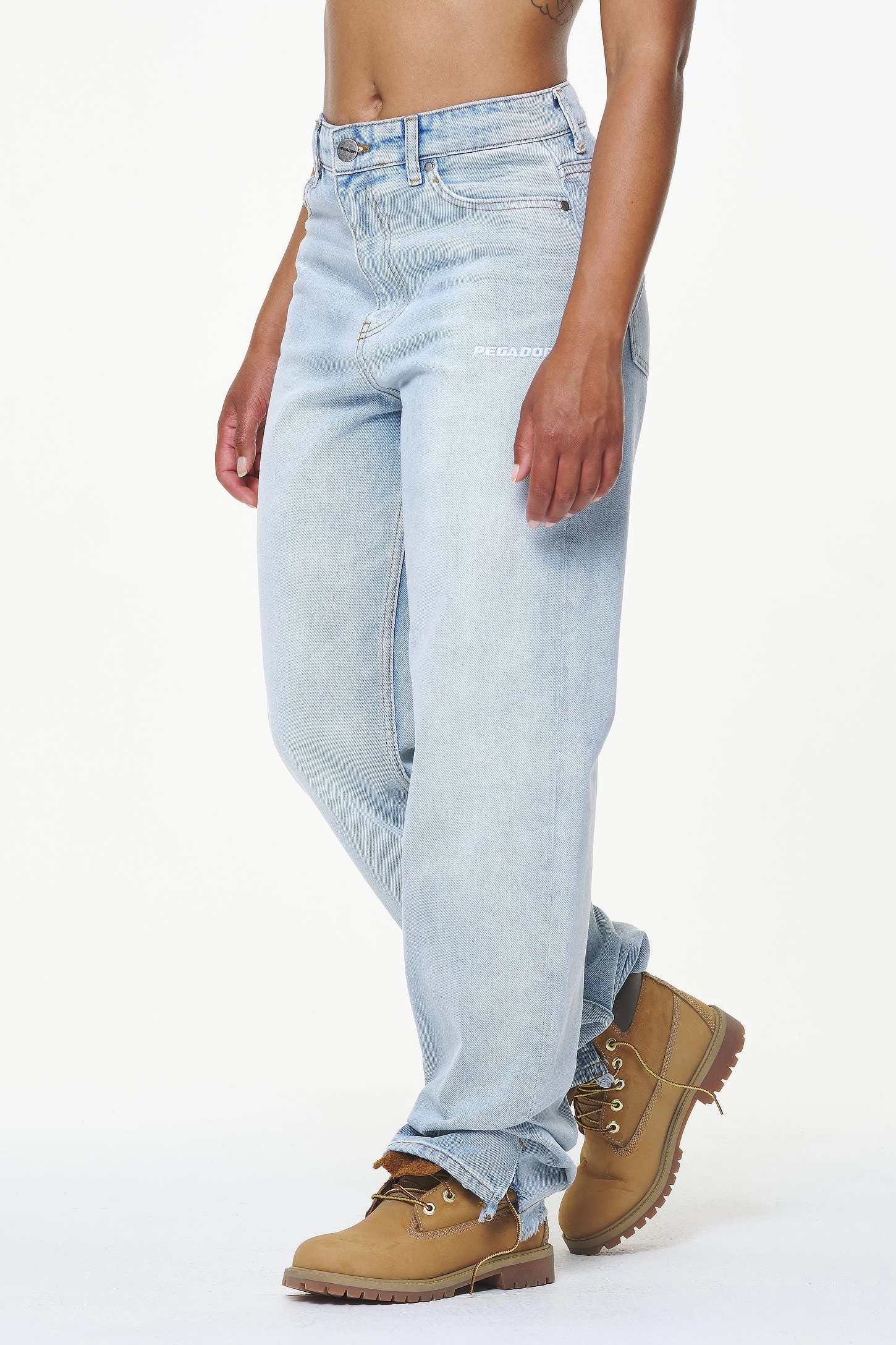 Terrance Wide Jeans Washed Light Blue 3 Terrance Wide Jeans Washed Light Blue