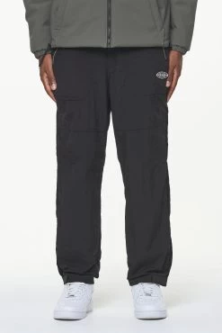 Cassidy Wide Tech Pants Onyx Black