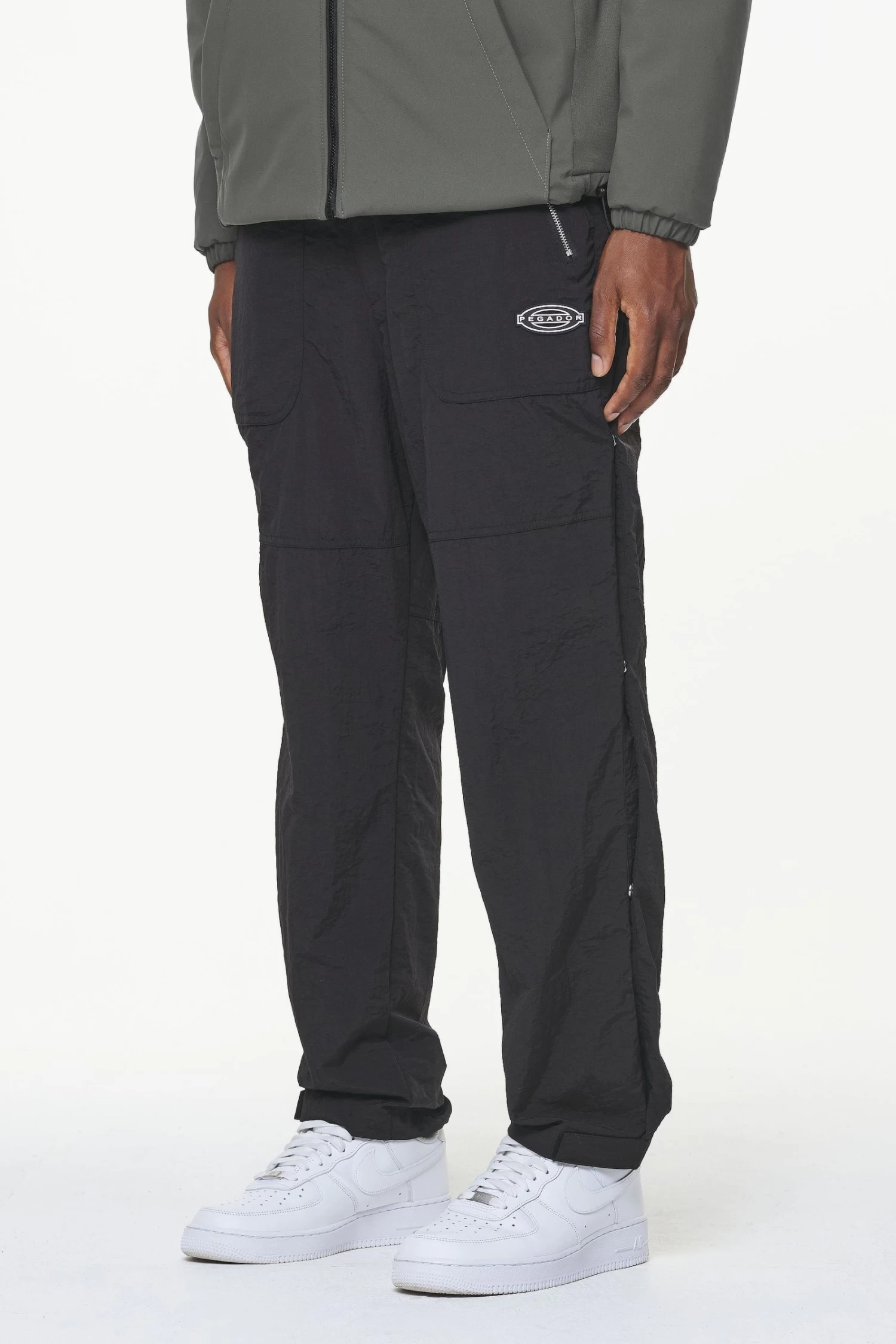 Cassidy Wide Tech Pants Onyx Black 5 Cassidy Wide Tech Pants Onyx Black - Image 3