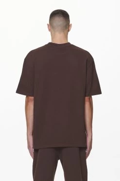 Logo Oversized Tee Washed Oak Brown Gum -Pegador® PGDR DND E COMMERCE MENS DAY 158622