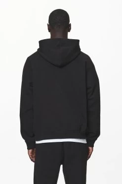 Logo Oversized Halfzip Hoodie Black Gum -Pegador® PGDR DND E COMMERCE MENS DAY 158868