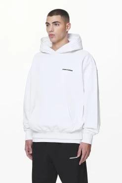 Logo Oversized Hoodie White Gum -Pegador® PGDR DND E COMMERCE MENS DAY 159152