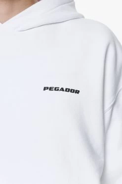 Logo Oversized Hoodie White Gum -Pegador® PGDR DND E COMMERCE MENS DAY 159165