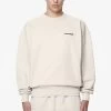 Logo Oversized Sweater Washed Dust Cream Gum -Pegador® PGDR DND E COMMERCE MENS DAY 159258 2 d5eb086e a142 44e4 88f0 277351a57be7
