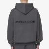 Colne Logo Oversized Hoodie Washed Volcano Grey -Pegador® PGDR DND E COMMERCE MENS DAY 159471
