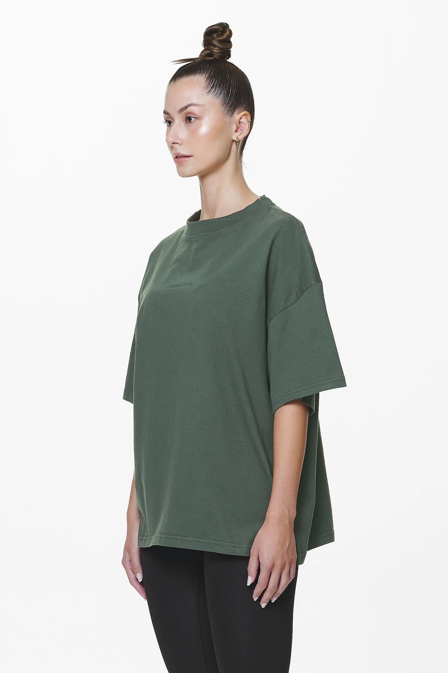 Bel Air Heavy Oversized Tee Washed Sage Green Gum 5 Bel Air Heavy Oversized Tee Washed Sage Green Gum - Image 3