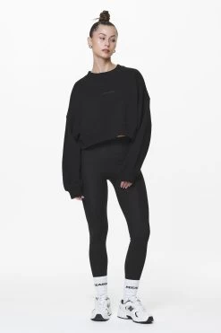 Londa Cropped Oversized Sweater Black Gum 8 Londa Cropped Oversized Sweater Black Gum -Pegador® PGDR DND E COMMERCE WMNS56715