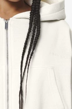 Marla Cropped Zip Hoodie Washed Salty Cream Gum 11 Marla Cropped Zip Hoodie Washed Salty Cream Gum -Pegador® PGDR DND E COMMERCE WMNS56729
