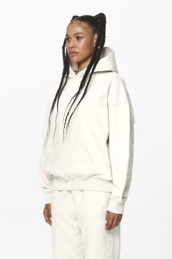 Clarita Logo Oversized Hoodie Washed Salty Cream Gum -Pegador® PGDR DND E COMMERCE WMNS56754