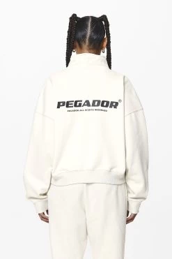 Vuku Logo Oversized Halfzip Washed Salty Cream 12 Vuku Logo Oversized Halfzip Washed Salty Cream -Pegador® PGDR DND E COMMERCE WMNS56816