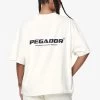 Arendal Logo Heavy Oversized Tee Washed Salty Cream -Pegador® PGDR DND E COMMERCE WMNS56890