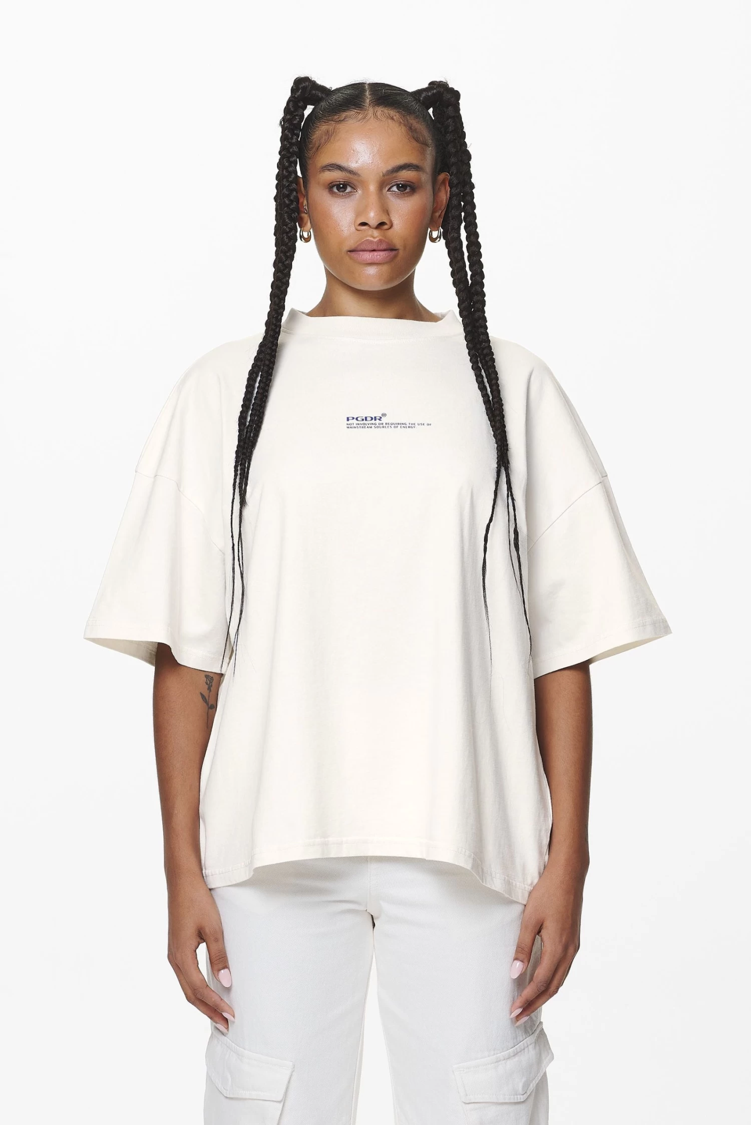 Navisk Heavy Oversized Tee Washed Salty Cream 5 Navisk Heavy Oversized Tee Washed Salty Cream - Image 3