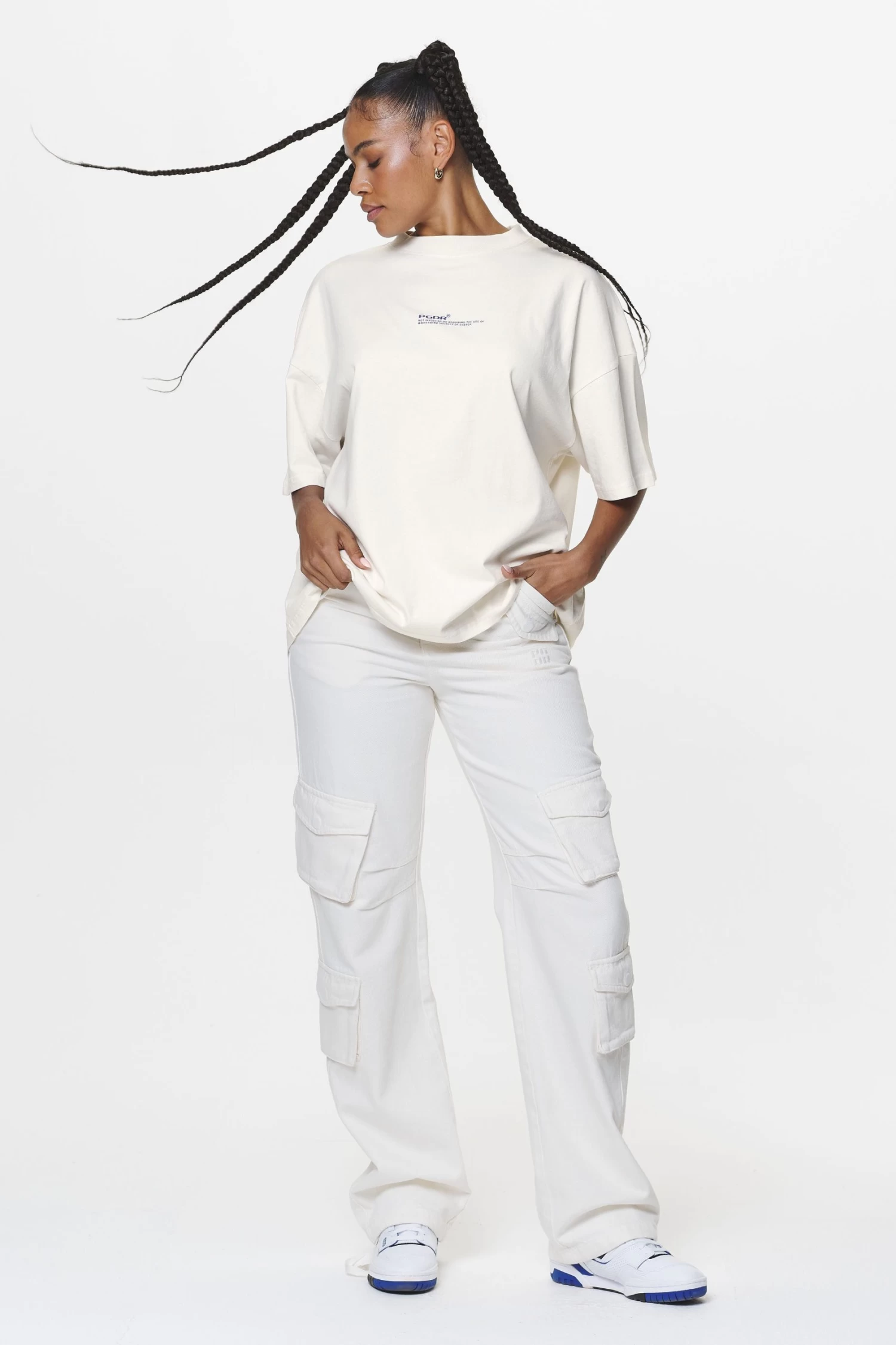 Navisk Heavy Oversized Tee Washed Salty Cream 4 Navisk Heavy Oversized Tee Washed Salty Cream - Image 2