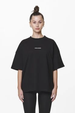 Arendal Logo Heavy Oversized Tee Black 9 Arendal Logo Heavy Oversized Tee Black -Pegador® PGDR DND E COMMERCE WMNS57084