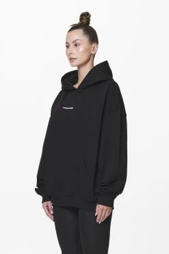 Atna Logo Oversized Hoodie Black -Pegador® PGDR DND E COMMERCE WMNS57177