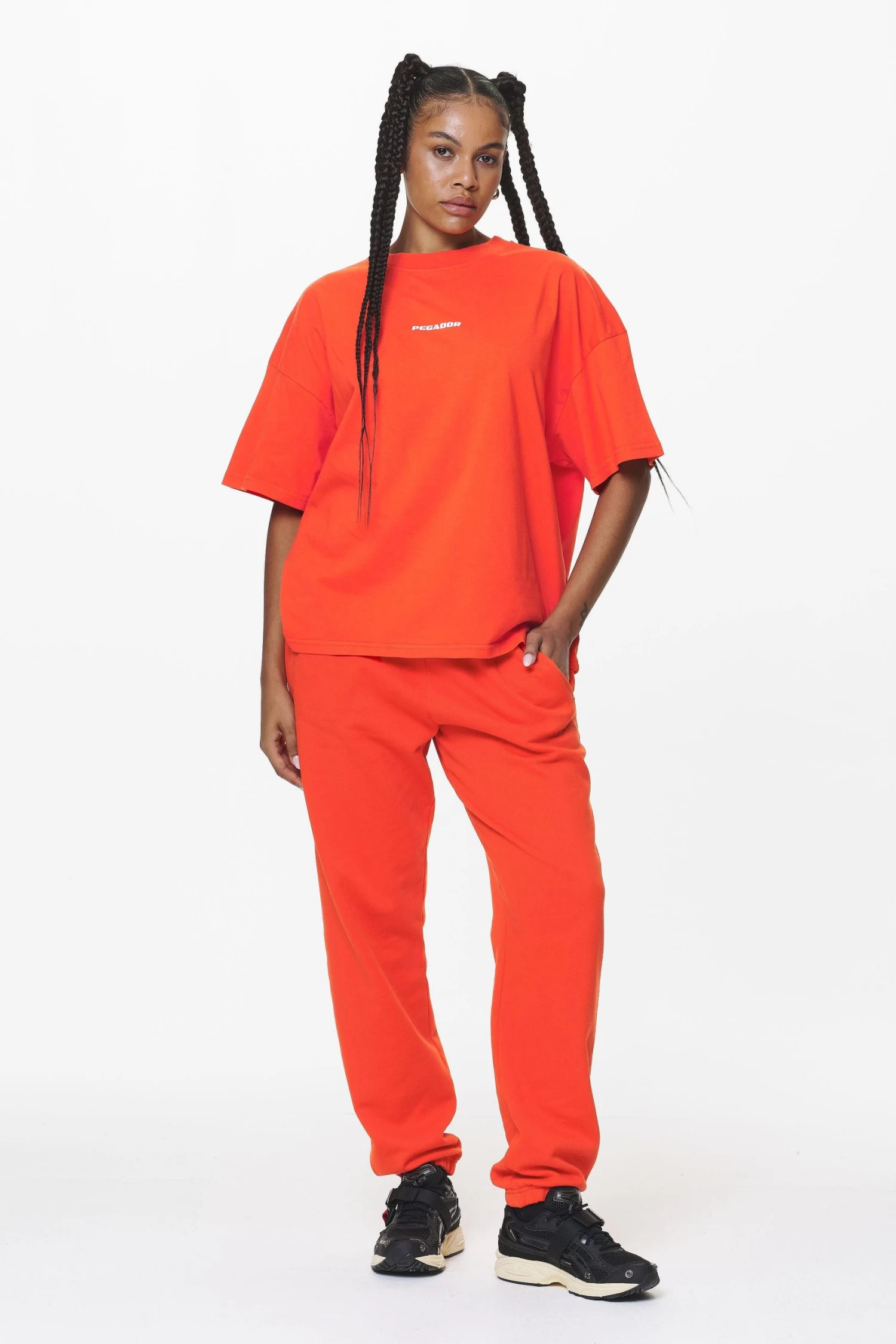 Arendal Logo Heavy Oversized Tee Washed Signal Red 4 Arendal Logo Heavy Oversized Tee Washed Signal Red - Image 2