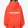 Atna Logo Oversized Hoodie Washed Signal Red 1 Atna Logo Oversized Hoodie Washed Signal Red -Pegador® PGDR DND E COMMERCE WMNS57353