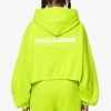 Skei Logo Oversized Cropped Hoodie Washed Lime Yellow -Pegador® PGDR DND E COMMERCE WMNS57799 84a88b6a e652 4f77 a431 579371fb1bf9