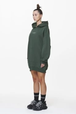 Malm Logo Oversized Hoodie Dress Washed Sage Green 11 Malm Logo Oversized Hoodie Dress Washed Sage Green -Pegador® PGDR DND E COMMERCE WMNS DAY 257872