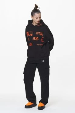 Bodo Wide Cargo Pants Black 10 Bodo Wide Cargo Pants Black -Pegador® PGDR DND E COMMERCE WMNS DAY 257920