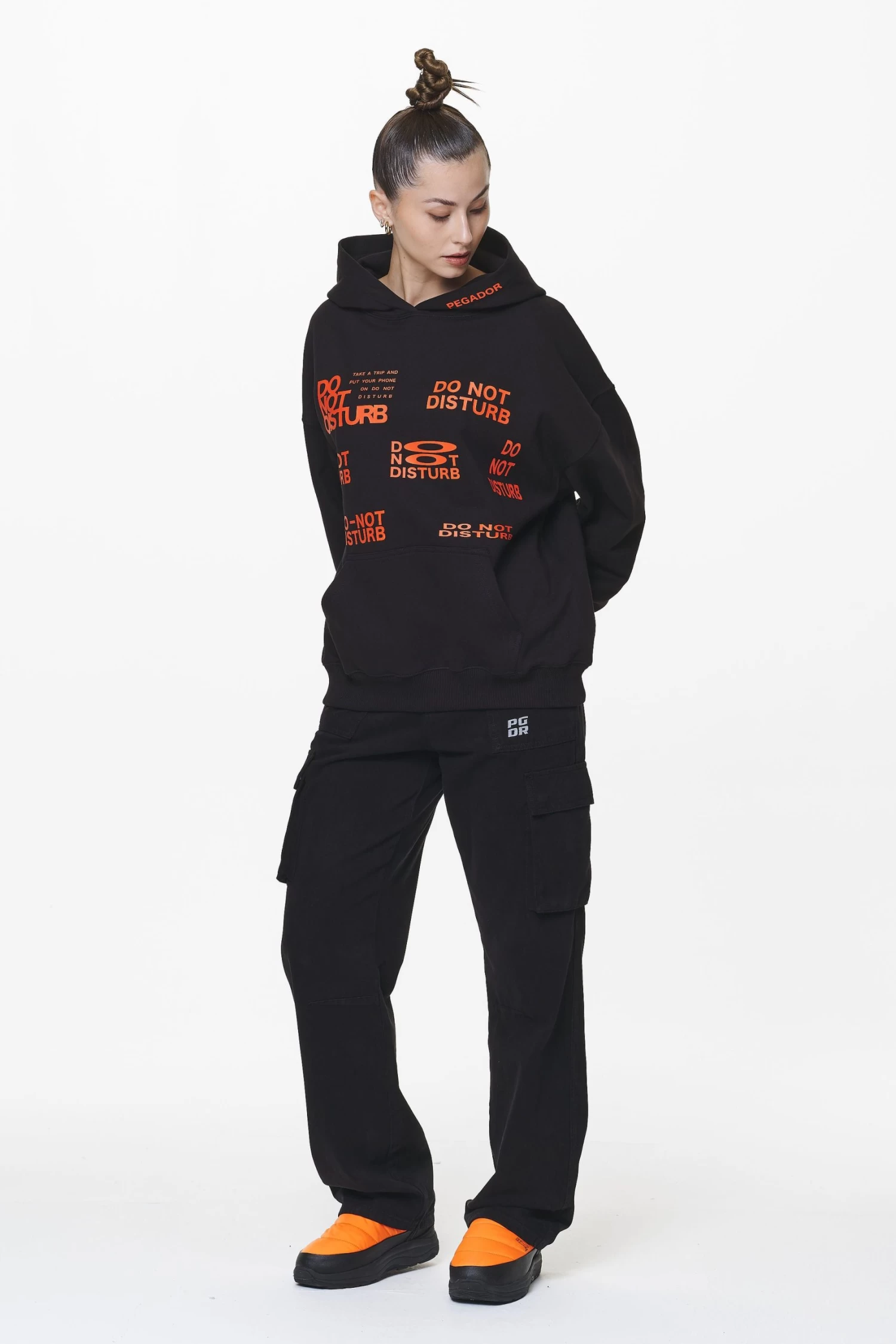 Bodo Wide Cargo Pants Black 5 Bodo Wide Cargo Pants Black - Image 3