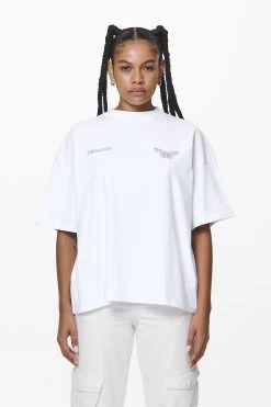 Eira Oversized Tee White -Pegador® PGDR DND E COMMERCE WMNS DAY 257933