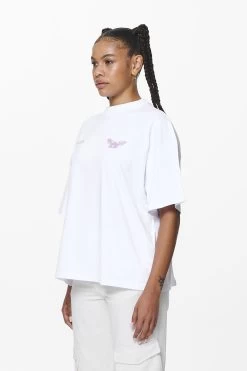 Eira Oversized Tee White -Pegador® PGDR DND E COMMERCE WMNS DAY 257935
