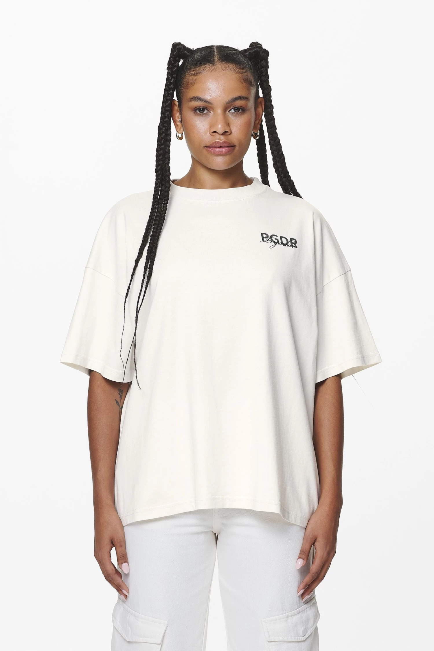 Sona Heavy Oversized Tee Washed Salty Cream 5 Sona Heavy Oversized Tee Washed Salty Cream - Image 3