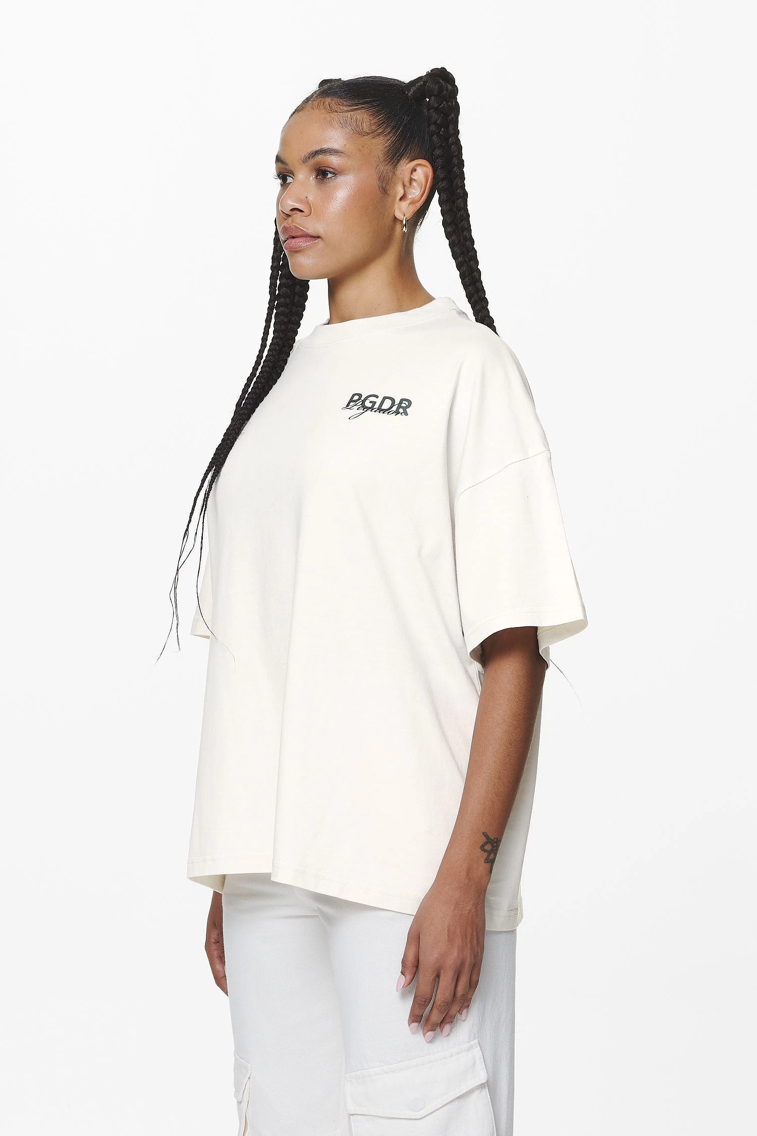 Sona Heavy Oversized Tee Washed Salty Cream 6 Sona Heavy Oversized Tee Washed Salty Cream - Image 4
