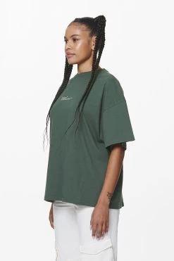 Navisk Heavy Oversized Tee Washed Sage Green -Pegador® PGDR DND E COMMERCE WMNS DAY 258142