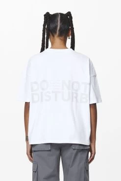 Groven Heavy Oversized Tee White -Pegador® PGDR DND E COMMERCE WMNS DAY 258304
