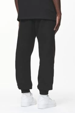 Logo Heavy Sweat Jogger Black Gum 10 Logo Heavy Sweat Jogger Black Gum -Pegador® PGDR DO NOT DISTURB E COMMERCE PANTS MENS3362