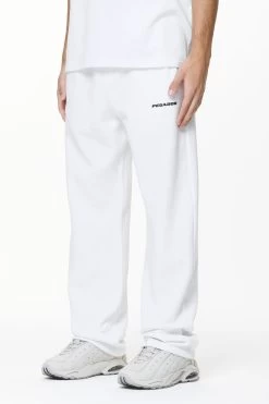 Logo Wide Sweat Pants White Gum -Pegador® PGDR DO NOT DISTURB E COMMERCE PANTS MENS3383