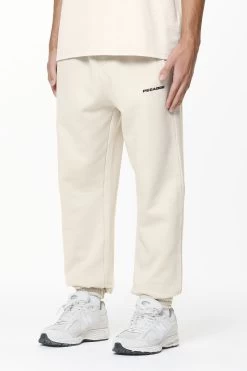 Logo Heavy Sweat Jogger Washed Dust Cream Gum -Pegador® PGDR DO NOT DISTURB E COMMERCE PANTS MENS3394