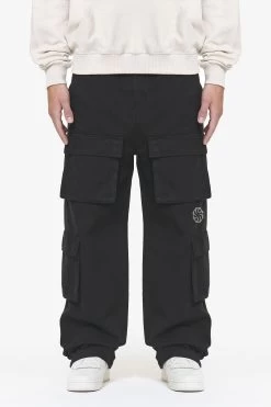 Bantam Wide Cargo Pants Black