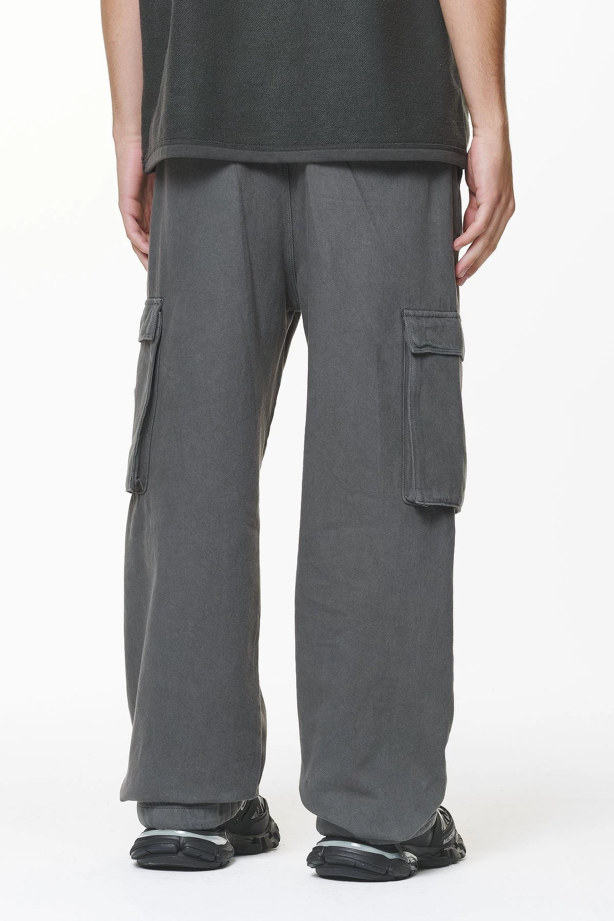 Paden Wide Cargo Pants Volcano Grey 7 Paden Wide Cargo Pants Volcano Grey - Image 5