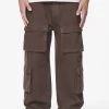 Bantam Wide Cargo Pants Oak Brown -Pegador® PGDR DO NOT DISTURB E COMMERCE PANTS MENS3575