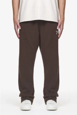 Tacona Carpenter Sweat Pants Washed Oak Brown