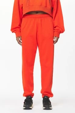 Villa High Waisted Sweat Pants Washed Signal Red Gum 9 Villa High Waisted Sweat Pants Washed Signal Red Gum -Pegador® PGDR DO NOT DISTURB E COMMERCE PANTS WMNS3215