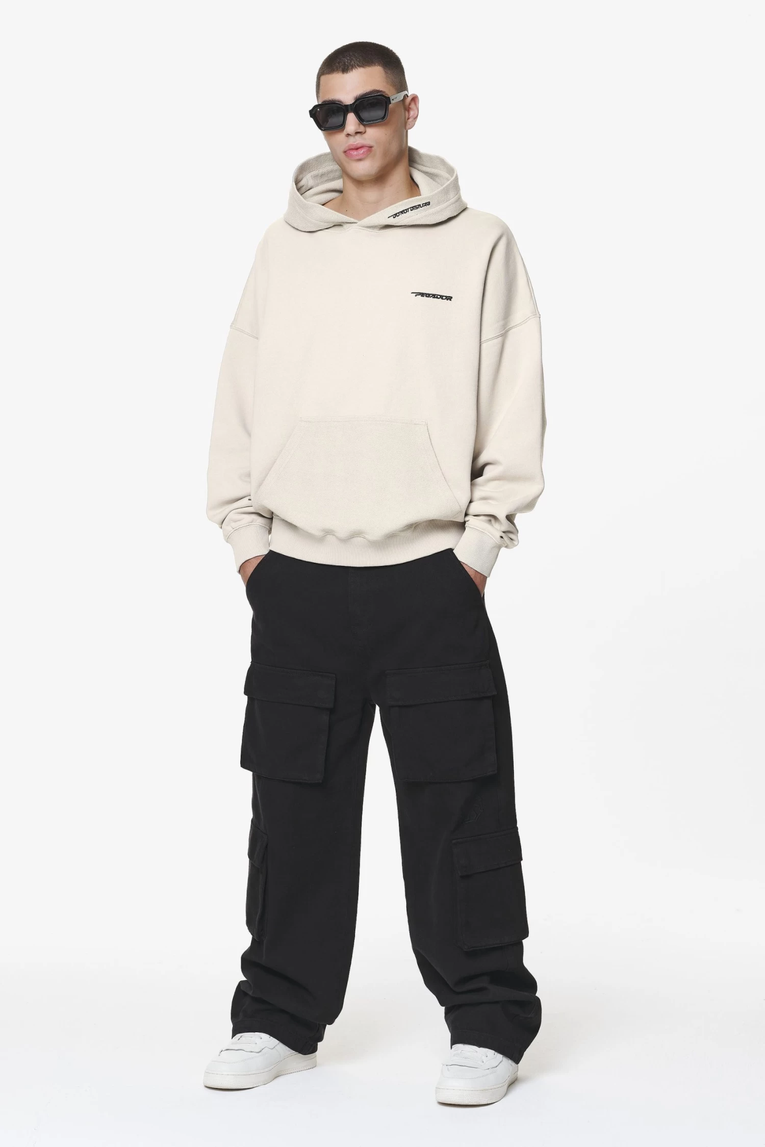 Wintor Inside Out Terry Boxy Hoodie Washed Dust Cream 4 Wintor Inside Out Terry Boxy Hoodie Washed Dust Cream - Image 2