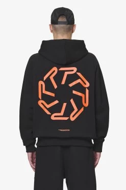 Barone Raglan Sweat Jacket Black