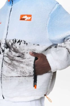 Vulcan Teddy Jacket Blue White -Pegador® PGDR DO NOT DISTURB E COMMERCE DAY 260297